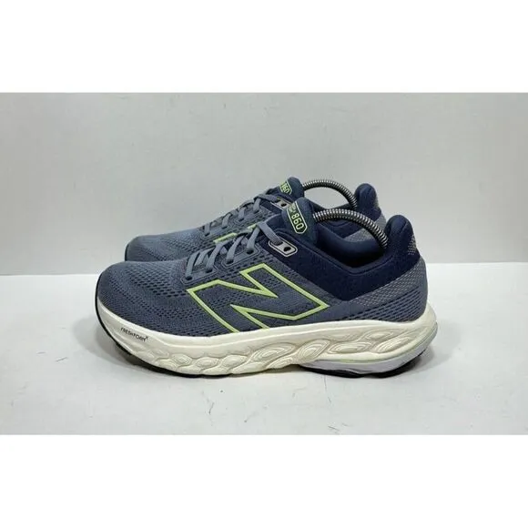 New Balance Fresh Foam X 860v14 Womens Size 10.5 Grey Blue Running Shoes W860L14