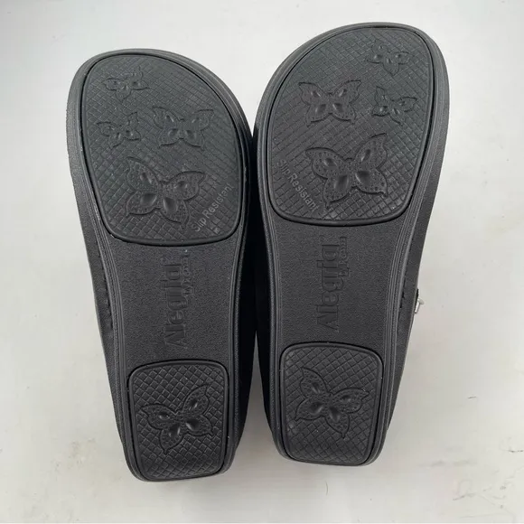 NIB! Alegria Women’s Seville Black Flex Clogs Mules Shoes - Size 7-7.5
