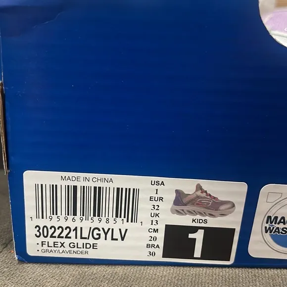 NIB GIRLS' SKECHERS FLEX GLIDE SLIP-INS RUNNING SHOES