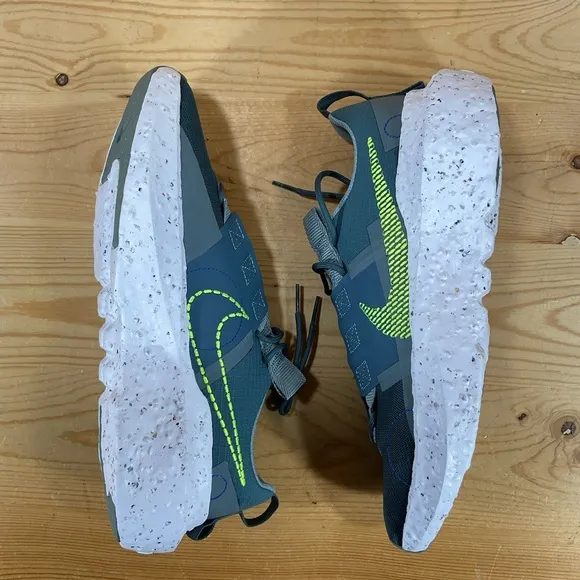 NIB Nike Men's Crater Impact SE Shoes# DJ6308 002Size Men’s 10green grey