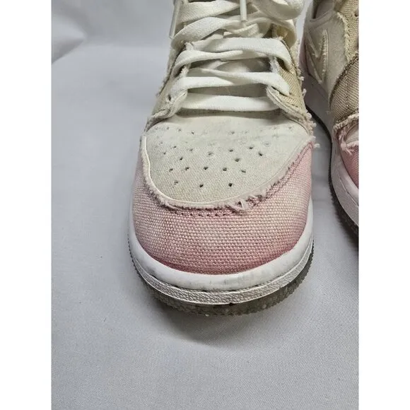 Nike Air Jordan 1 Mid Pastel Grind - Size 5.5 Youth