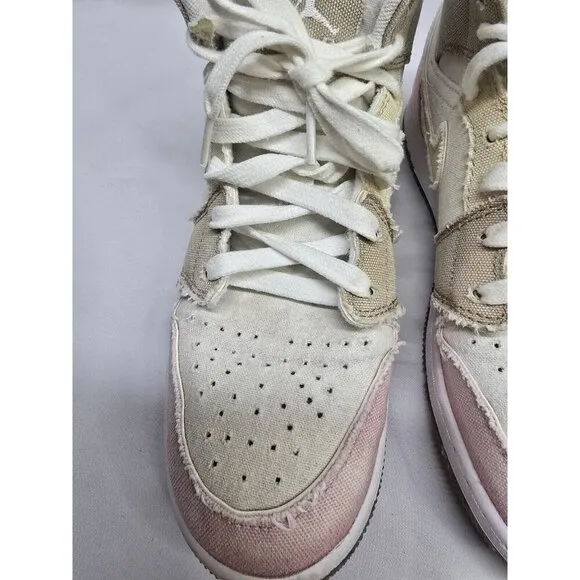 Nike Air Jordan 1 Mid Pastel Grind - Size 5.5 Youth