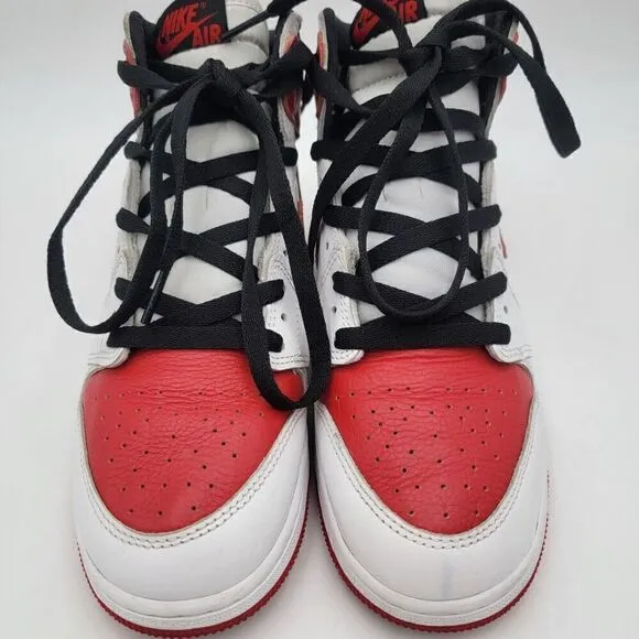 Nike Air Jordan 1 Retro High OG Heritage Sneakers 575441-161 Sz 6.5Y Womens Sz 8