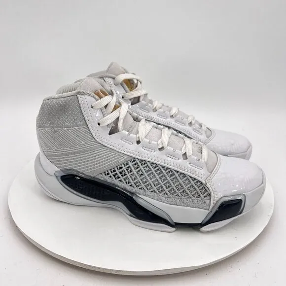 Nike Air Jordan 38 FIBA World Cup Kids Sz 5.5Y FN8277 100 White Basketball Shoes