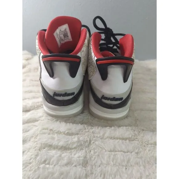 Nike Air Jordan DUB Zero ‎ DV1360-160 Size 6Y White/ True Red /Black