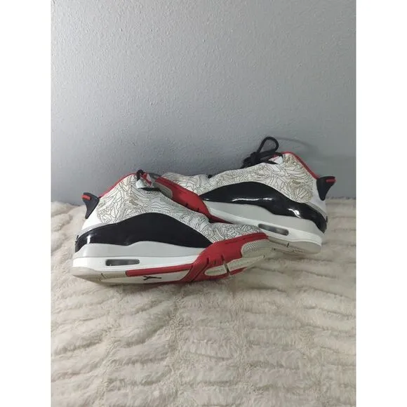 Nike Air Jordan DUB Zero ‎ DV1360-160 Size 6Y White/ True Red /Black