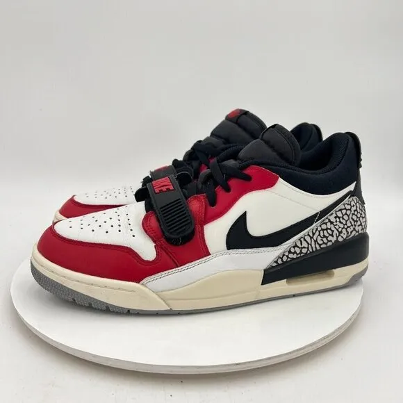 Nike Air Jordan Legacy 312 Chicago Men Sz 10.5 CD7069-106 White Red Black Shoes