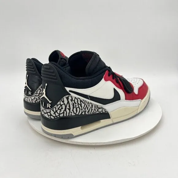 Nike Air Jordan Legacy 312 Chicago Men Sz 10.5 CD7069-106 White Red Black Shoes