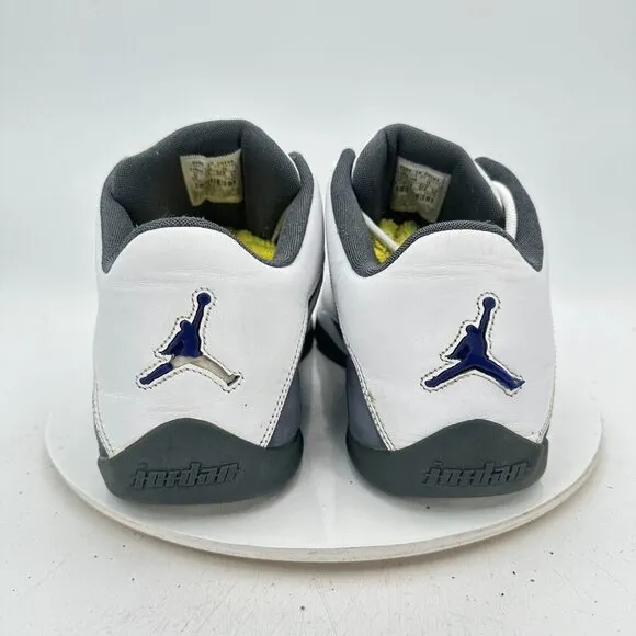 Nike Air Jordan Men Size 13 313534-105 White Silver Black Basketball Shoes