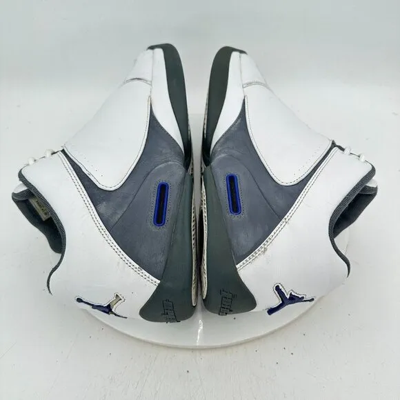 Nike Air Jordan Men Size 13 313534-105 White Silver Black Basketball Shoes