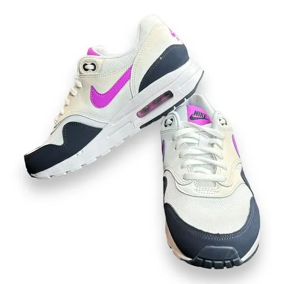 Nike Air Max 1 GS Fuchsia Dream Sneakers Size 6.5Y/8 Women's New FQ8360-100