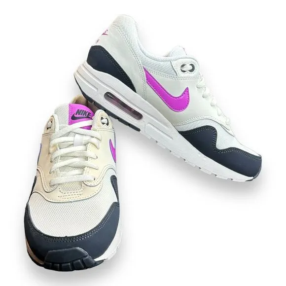 Nike Air Max 1 GS Fuchsia Dream Sneakers Size 6.5Y/8 Women's New FQ8360-100