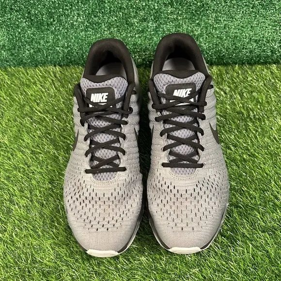 Nike Air‎ Max 2017 Mens 11 Gray Black Shoes Sneaker Athletic Running Training