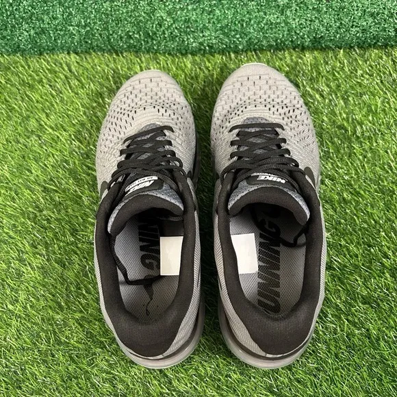 Nike Air‎ Max 2017 Mens 11 Gray Black Shoes Sneaker Athletic Running Training