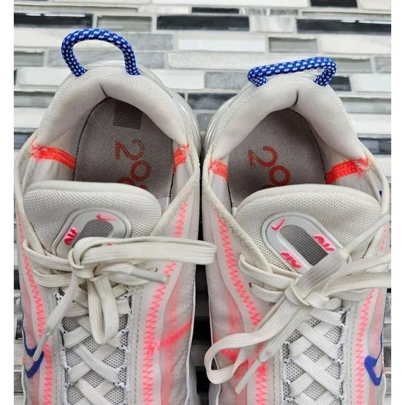 Nike Air Max 2090 'White Flash Crimson' Women's Shoes Size 9.5