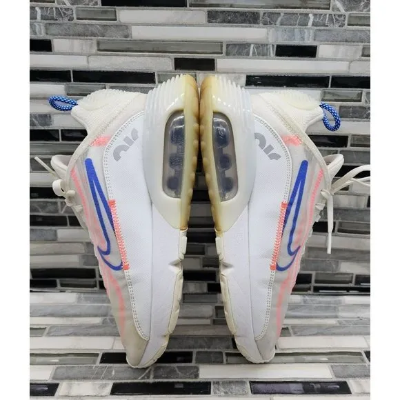 Nike Air Max 2090 'White Flash Crimson' Women's Shoes Size 9.5