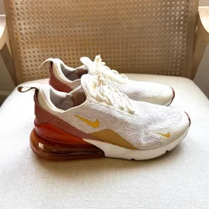 Nike Air Max 270 Cream Terra Blush Biege Brown Gold Khaki Running Shoes 9.5