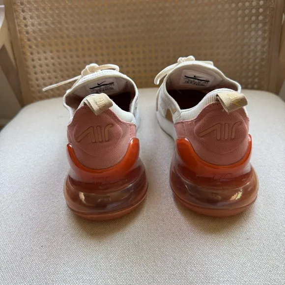 Nike Air Max 270 Cream Terra Blush Biege Brown Gold Khaki Running Shoes 9.5