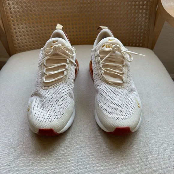 Nike Air Max 270 Cream Terra Blush Biege Brown Gold Khaki Running Shoes 9.5