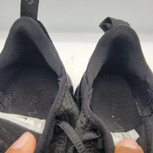 Nike Air Max 270 Women's Size 7.5 Triple Black Shoes Sneakers AH6789-006
