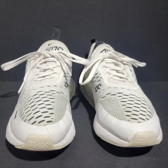 Nike Air Max 270 Women's Size EU 37 US 6.5 Synthetic White Running Sneaker Shoes