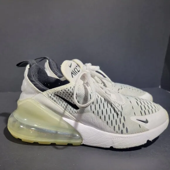 Nike Air Max 270 Women's Size EU 37 US 6.5 Synthetic White Running Sneaker Shoes