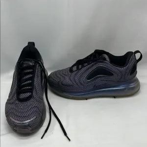Nike Air Max 720 Black &amp; Purple 5Y Tennis Shoes Sneakers