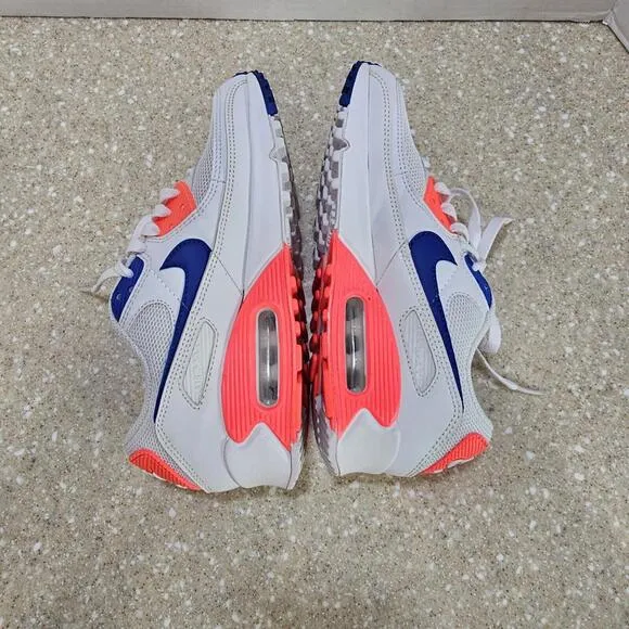 Nike Air Max 90 Ultramarine Athletic Running Shoes - CT1039 100 Women's Size 7.5