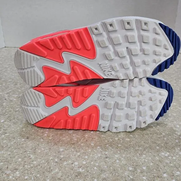 Nike Air Max 90 Ultramarine Athletic Running Shoes - CT1039 100 Women's Size 7.5