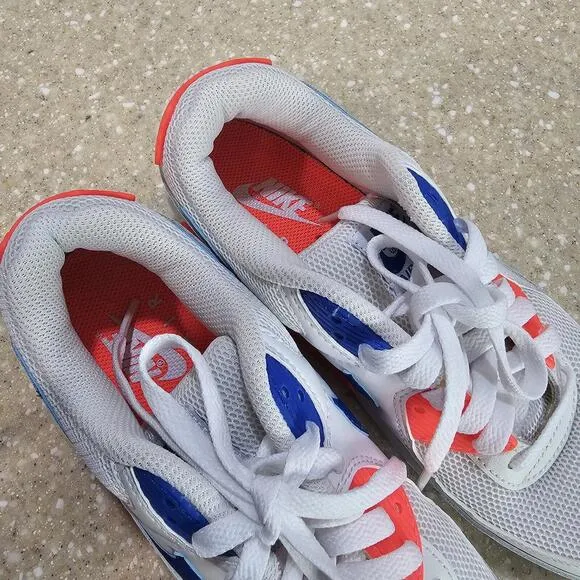 Nike Air Max 90 Ultramarine Athletic Running Shoes - CT1039 100 Women's Size 7.5