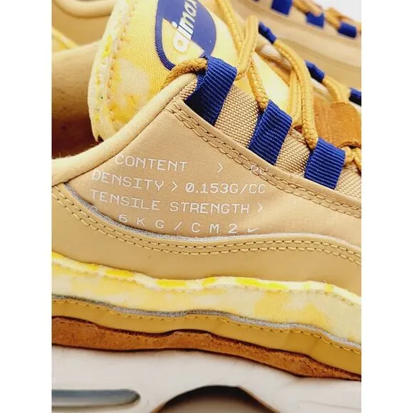 Nike Air Max 95 SE Twine Tawny Royal Blue Sail Mens Size 10 CU1560-700 Rare Shoe