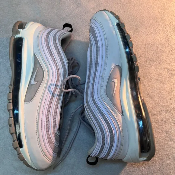Nike Air Max 97 Women's Sneakers Pale Pink Violet Ash Running Shoes Size 9