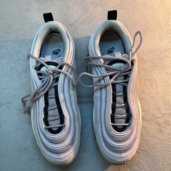 Nike Air Max 97 Women's Sneakers Pale Pink Violet Ash Running Shoes Size 9