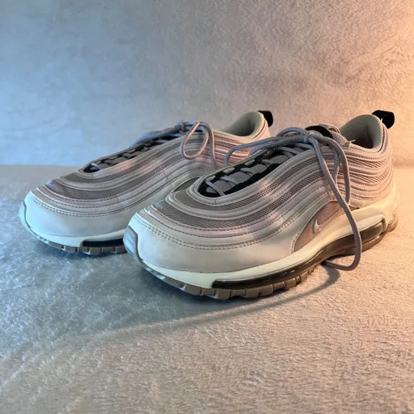 Nike Air Max 97 Women's Sneakers Pale Pink Violet Ash Running Shoes Size 9