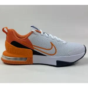 Nike Air Max Alpha Trainer 6 Men Size 9.5 White Orange Athletic Shoes FQ1833-101