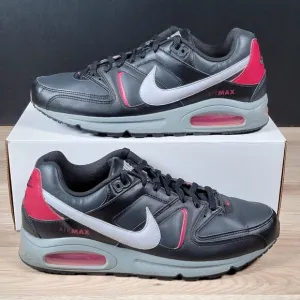Nike Air Max Command Shoes Mens Size 12 Black Red Gray Sneakers CD0873-001