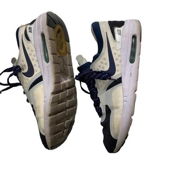 NIKE AIR MAX ZERO QS TINKER HATFIELD 3.26 DAY WHITE NAVY JADE 789695-104 Sz 8
