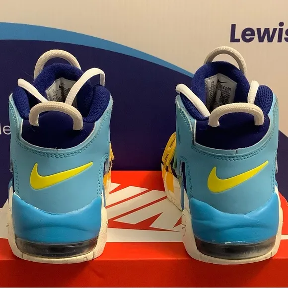 Nike Air More Uptempo Kaleidoscope Kids Size 3y