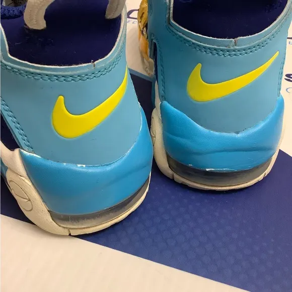 Nike Air More Uptempo Kaleidoscope Kids Size 3y