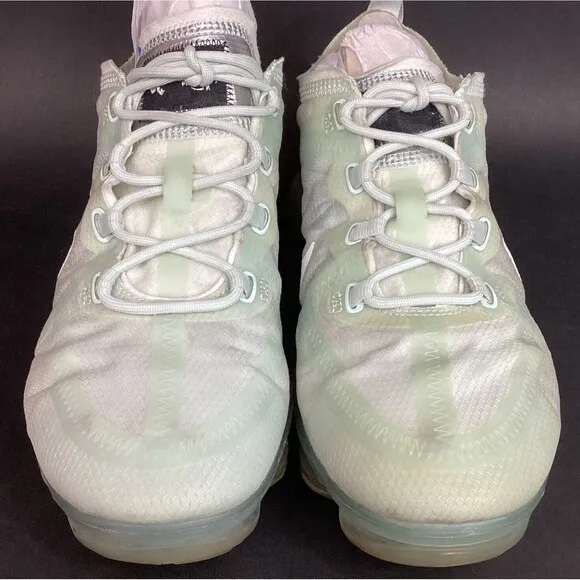 Nike Air VaporMax 2019 -Men's 6.5 -Barely Grey -Sea Foam Green -Shoes AR6631-005