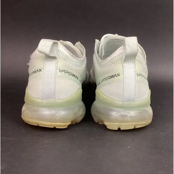 Nike Air VaporMax 2019 -Men's 6.5 -Barely Grey -Sea Foam Green -Shoes AR6631-005