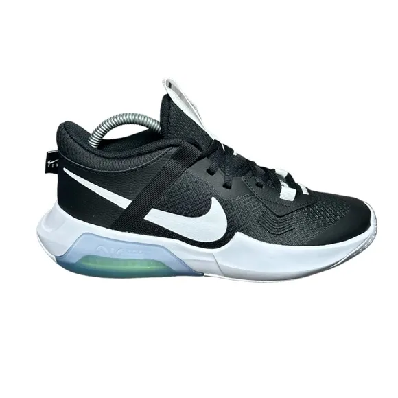 Nike Air Zoom Crossover GS 'Black Chrome' 2021 Boys Basketball Shoes Sz 7Y Multi