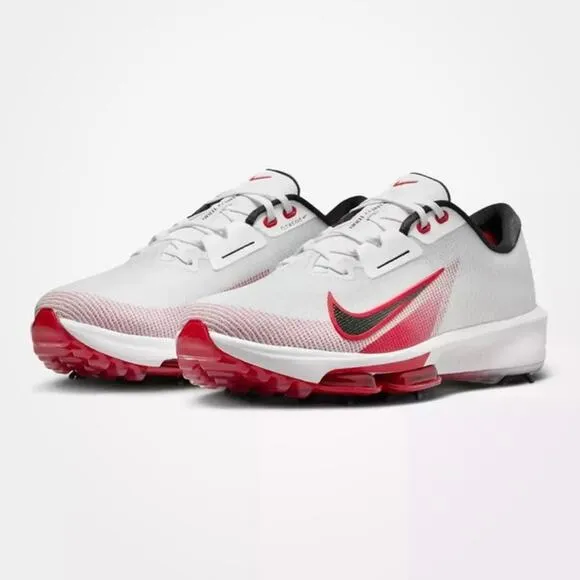Nike Air Zoom Infinity Tour 2 Golf White/Red Men Shoes - SZ 11.5 Wide