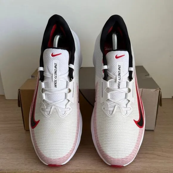 Nike Air Zoom Infinity Tour 2 Golf White/Red Men Shoes - SZ 11.5 Wide