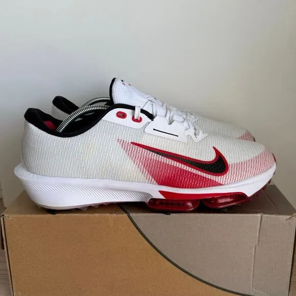 Nike Air Zoom Infinity Tour 2 Golf White/Red Men Shoes - SZ 11.5 Wide
