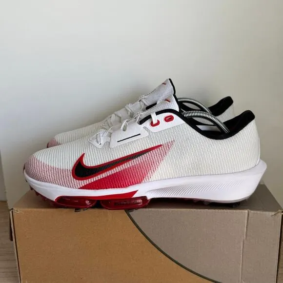 Nike Air Zoom Infinity Tour 2 Golf White/Red Men Shoes - SZ 11.5 Wide