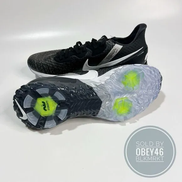 Nike Air Zoom Infinity Tour PMO Flyknit Golf Shoes CZ8300-001 Men's Size 9.5