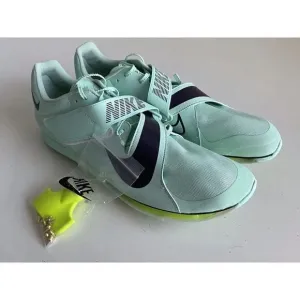 Nike Air Zoom LJ Elite Mint Foam Green Dr9924-300 Men's Size 15 Track Spikes