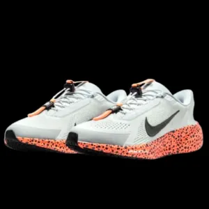 Nike Air Zoom Pegasus 41 Easy On Safari Mens Size 12 Grey Blue Tint Orange Black