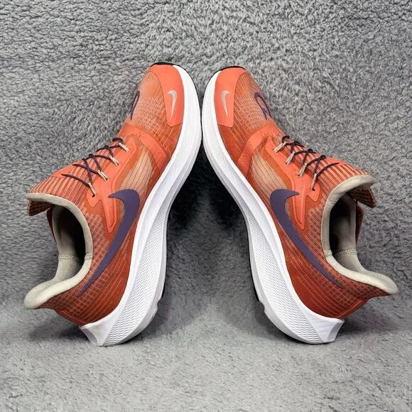 Nike Air Zoom Pegasus FlyEase Womens Size 11 Running Shoes Orange